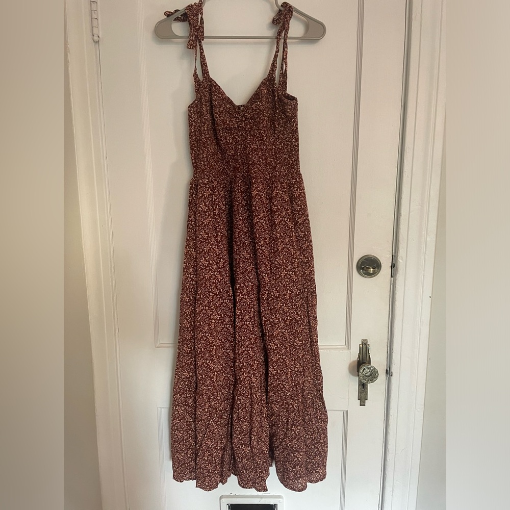 Madewell Lucie tie strap dress MEDIUM